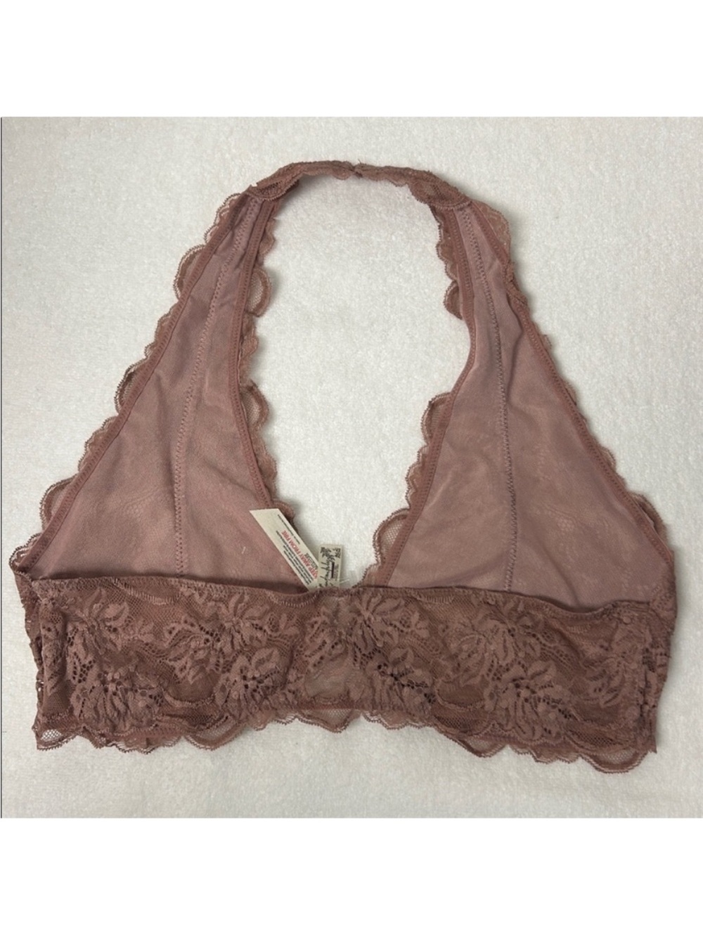 Free People XLarge Bra Last Dance Lace Halter Bralette Intimately Sweet Nothings - Picture 4 of 9